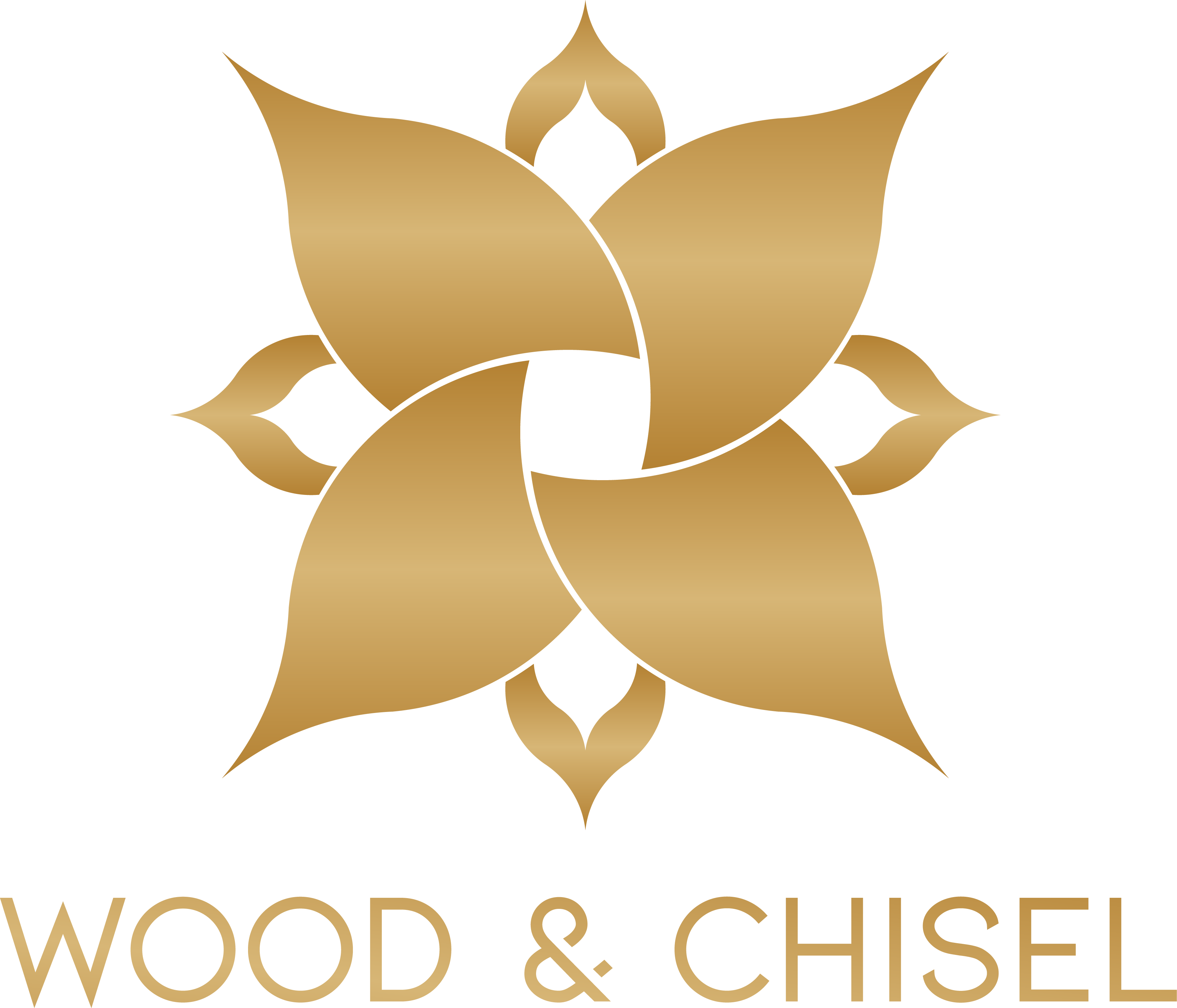 wood and chisel logo
